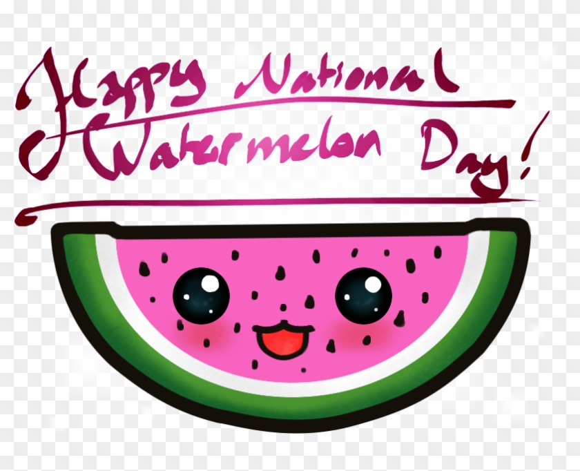 Clip Art National Watermelon Day Cool National Watermelon - Clip Art National Watermelon Day Cool National Watermelon #823565