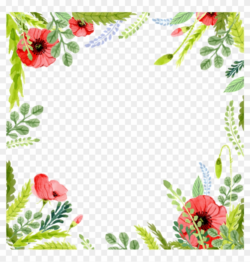 Wedding Invitation Watercolor Painting Flower 水彩 花草 Free Transparent Png Clipart Images Download