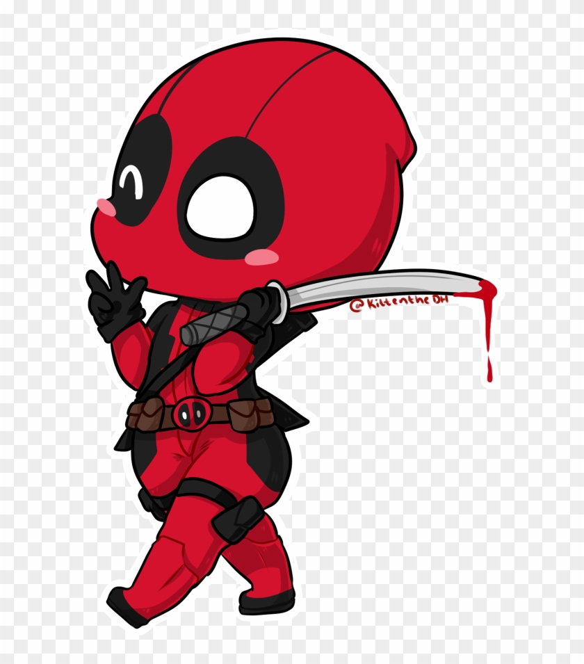 Deadpool Chibi By Xnekorux - Дэдпул Чиби #825672