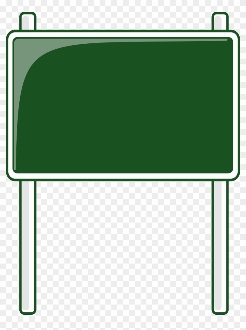 Road Sign Green Blanks Road Signs Highway Signs Road Blank Road Sign Clipart Free Transparent Png Clipart Images Download