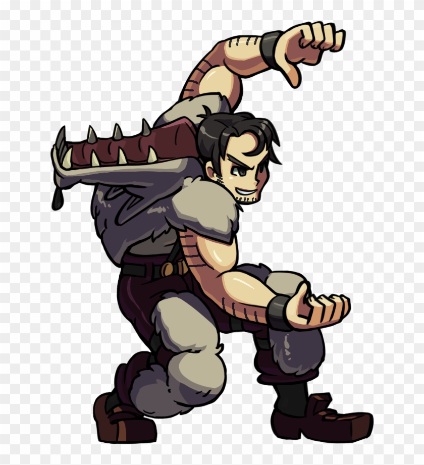 The Skullgirls Sprite Of The Day Is - Skullgirls Beowulf Sprites #827133