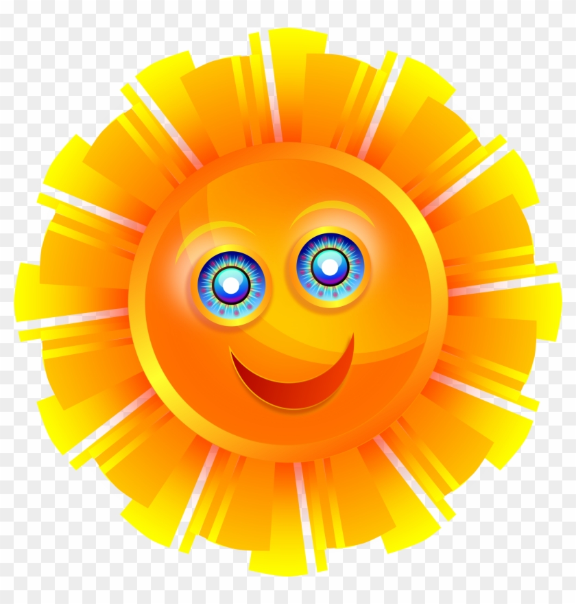 Happy Sun Vector Clipart Free Cc0 Images - Animated Sun Clip Art #827694