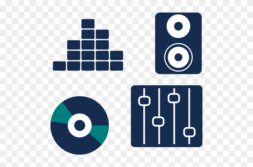 Turntable Free Music Icon - Music Icon Big Png #828861