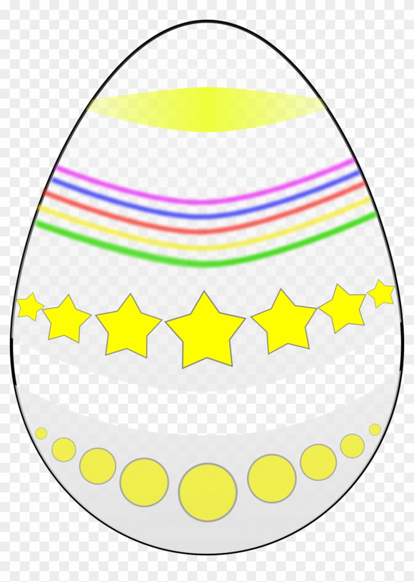 Easter Egg Painted - Clip Art #828981