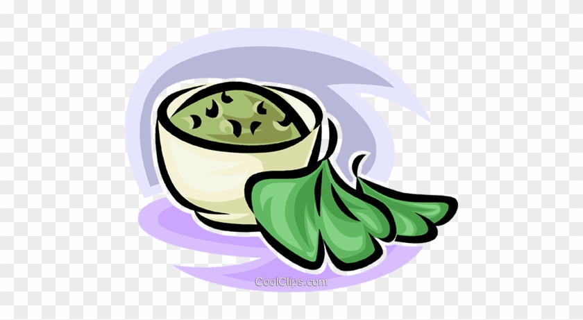 Guacamole Dip Royalty Free Vector Clip Art Illustration - Guacamole #829061