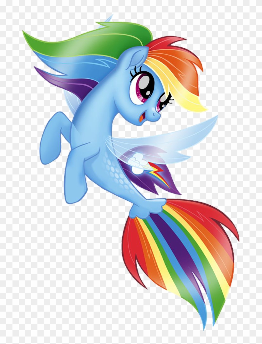 Sea Pony Rainbow Dash #830163