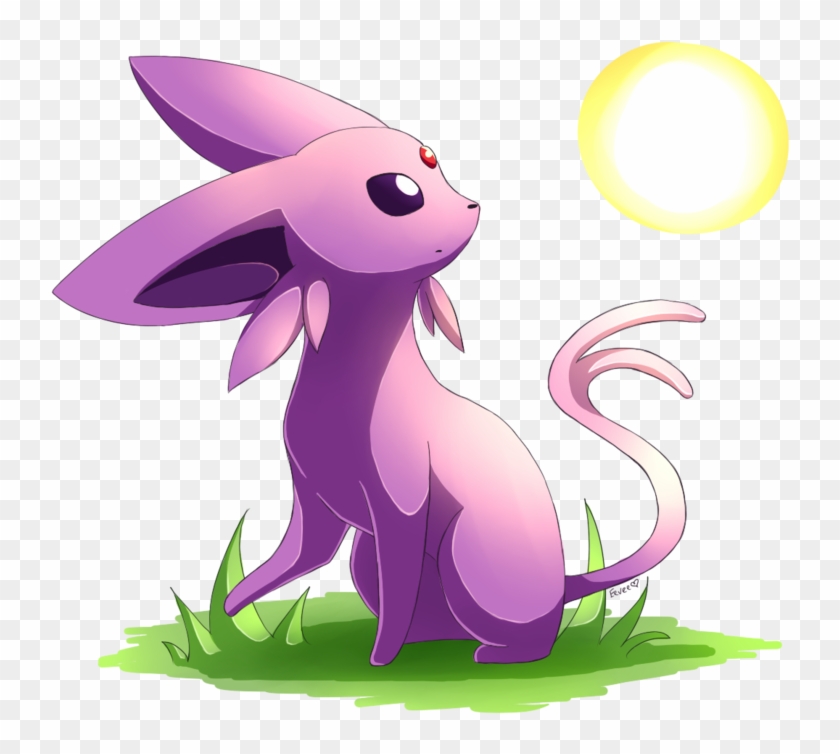 Espeon's Morning Sun By Togechu - Cartoon #831151