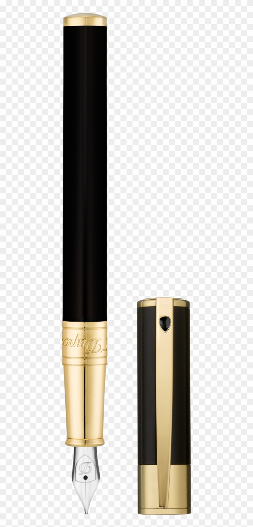 Black - Blue Gold Fountain Pen #831764