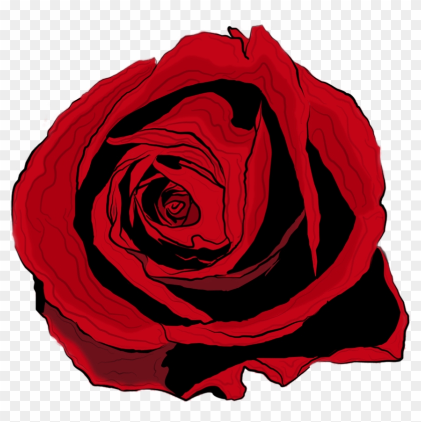 Hand drawn psd red rose  Premium PSD Illustration  rawpixel