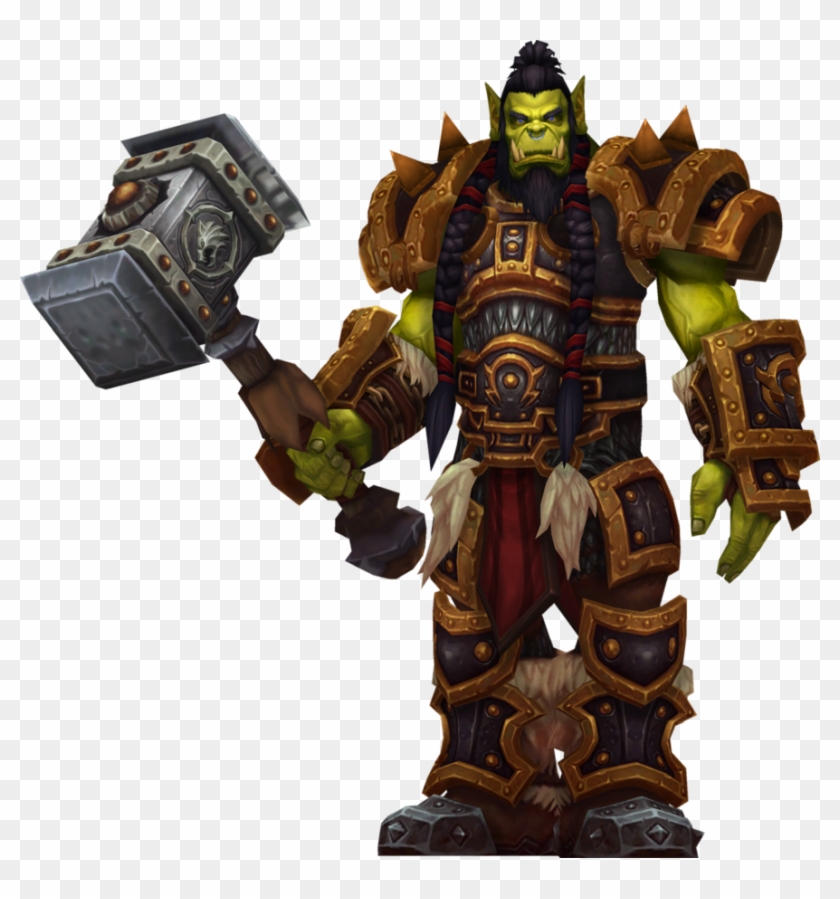 Thrall Son Of Durotan By Daerone-d8lu818 - Warcraft 3 Models Mpq #832858