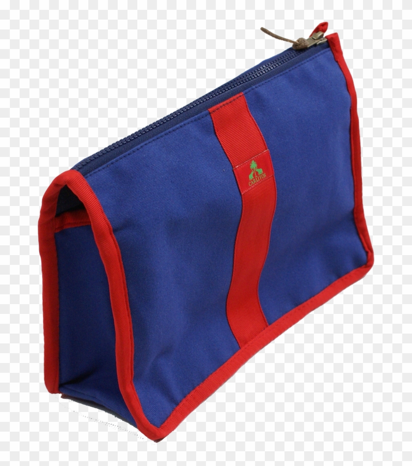 Wash Bag Medium Blue Red - Blue #834065