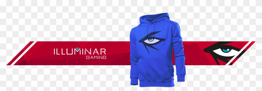 Illuminar Gaming Lifestyle Hoodie Blue - Hoodie #834103