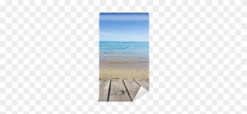 Paisaje De Una Playa En Vertical Wall Mural • Pixers® - Sea #834113