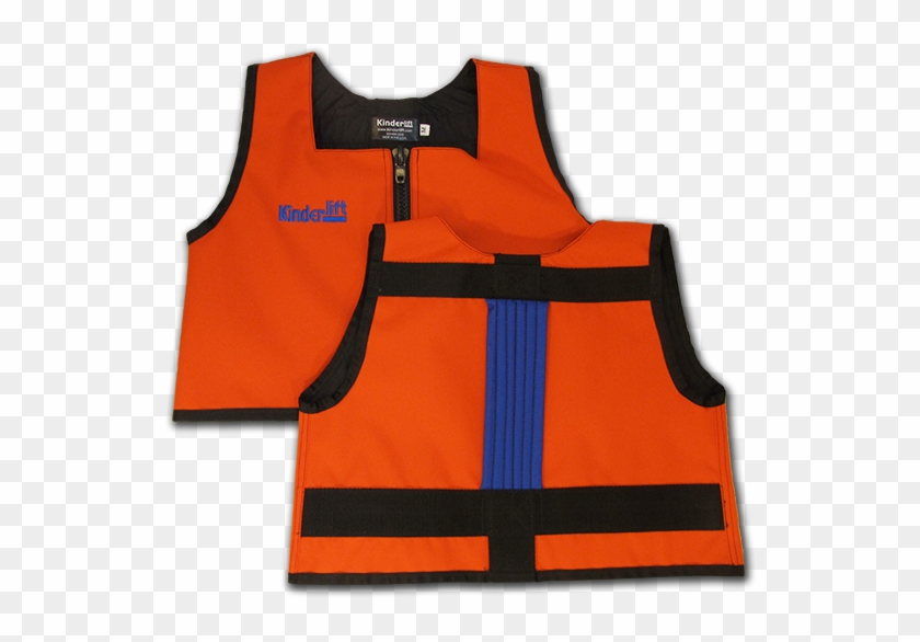 Orange And Royal Blue Kinderlift Vest - Blue #834131