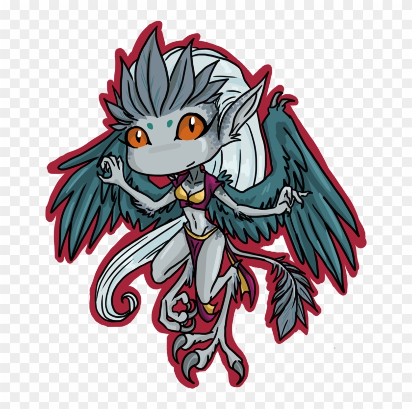 Chibi Of My Harpy Dzevahira, Going To Be Made Into - Cartoon #836729