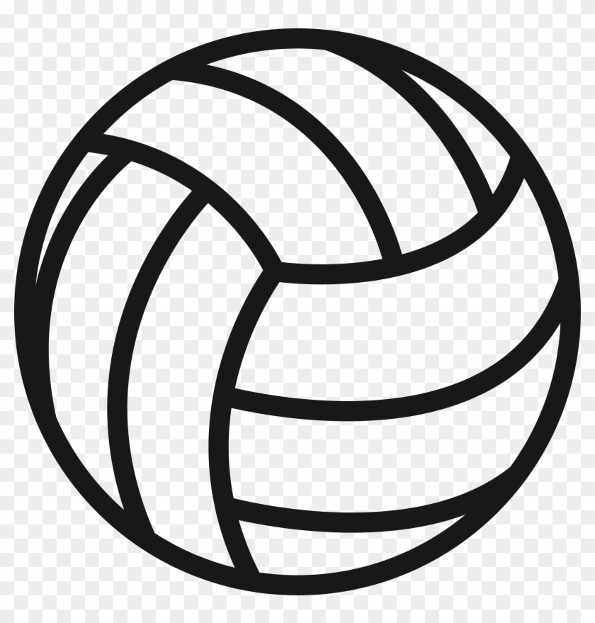 Beach Volleyball Sport Pin Badges - Volleyball Silhouette Png - Free ...