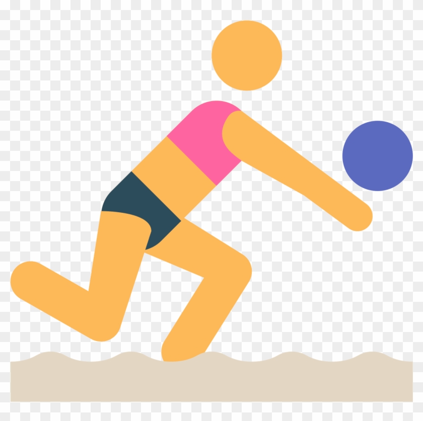 Beach Volleyball Icon Free #838453