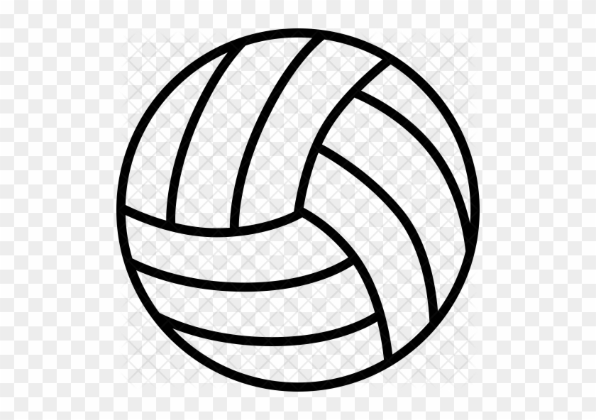 Volley Icon - Clip Art Volleyball Ball - Free Transparent PNG Clipart ...
