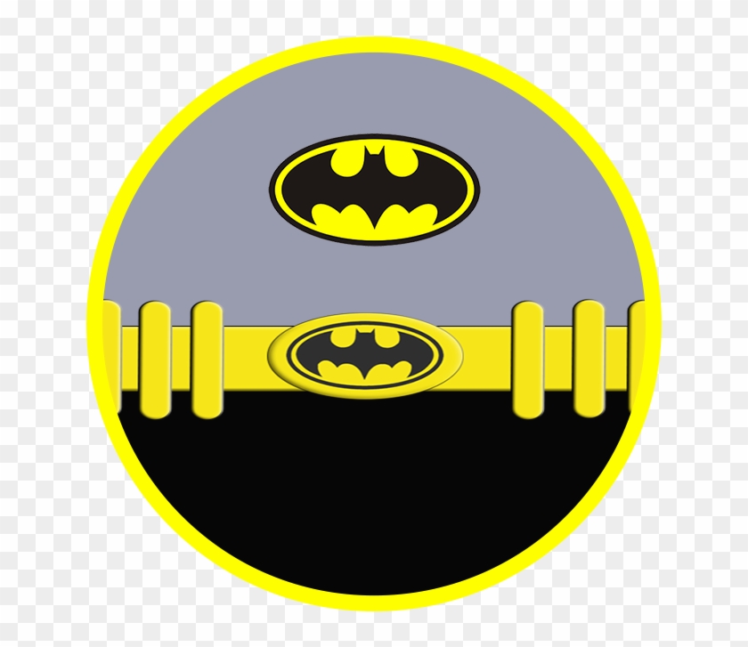 Toppers O Etiquetas Para Imprimir Gratis De Batman - Topper Batman - Free  Transparent PNG Clipart Images Download