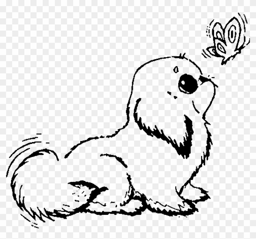 cute puppies coloring pages