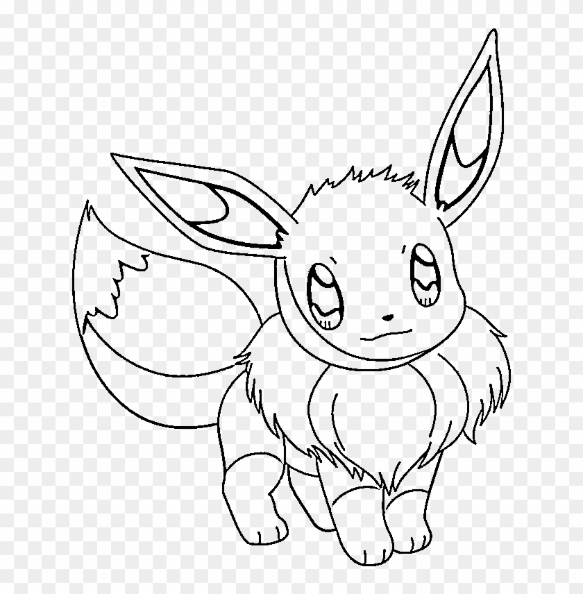 creative design eevee printable coloring pages pokemon eevee free transparent png clipart images download