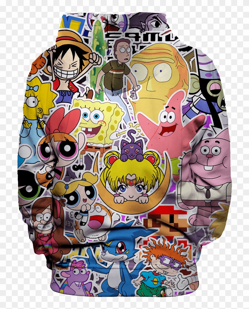 Unisex Hoodie - Patrick Bob Esponja #840253