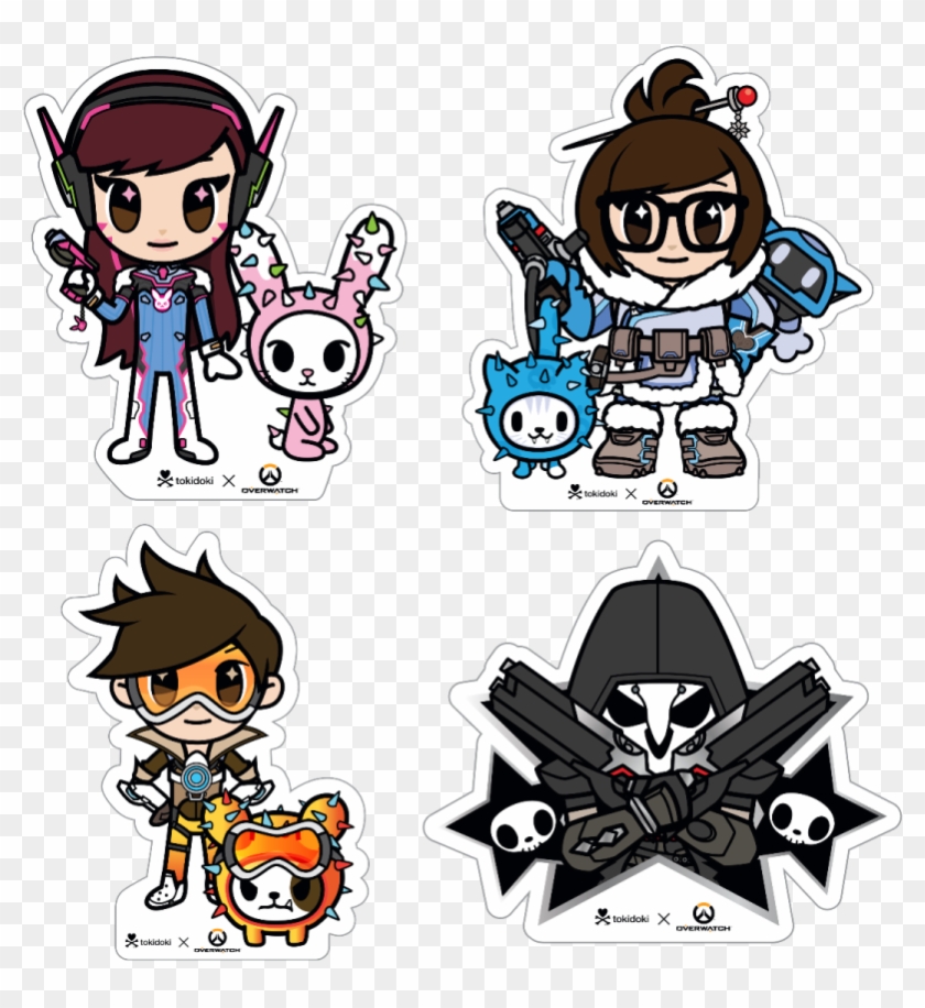 Tokidoki X Overwatch Stickers - Tokidoki Overwatch #842457