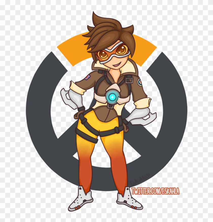 Overwatch's Tracer By Eskahla - Maam #842521