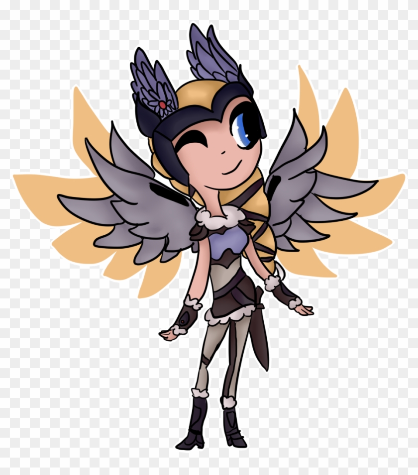 Overwatch] Mercy Sigrun By Nina234557 - Cartoon #842716