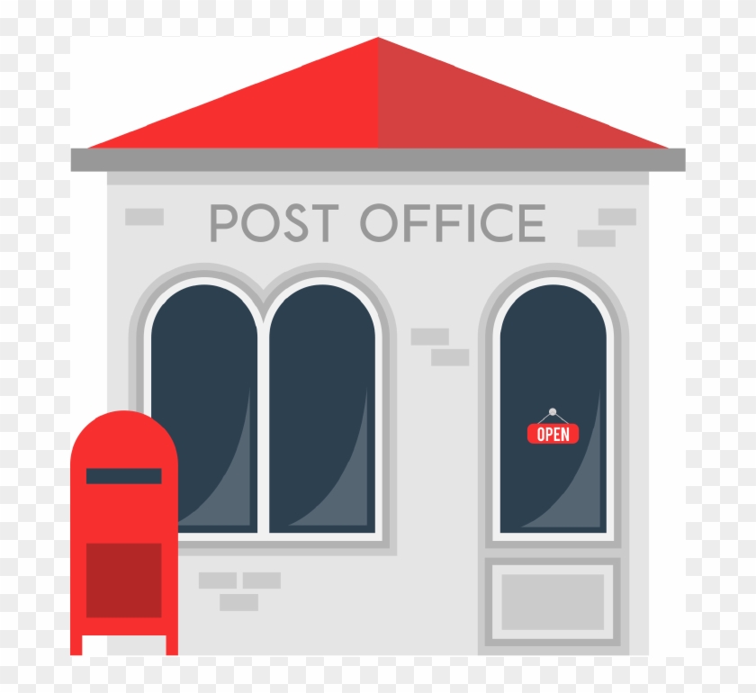 Post Office Building Clipart - Post Office - Free Transparent PNG Clipart  Images Download
