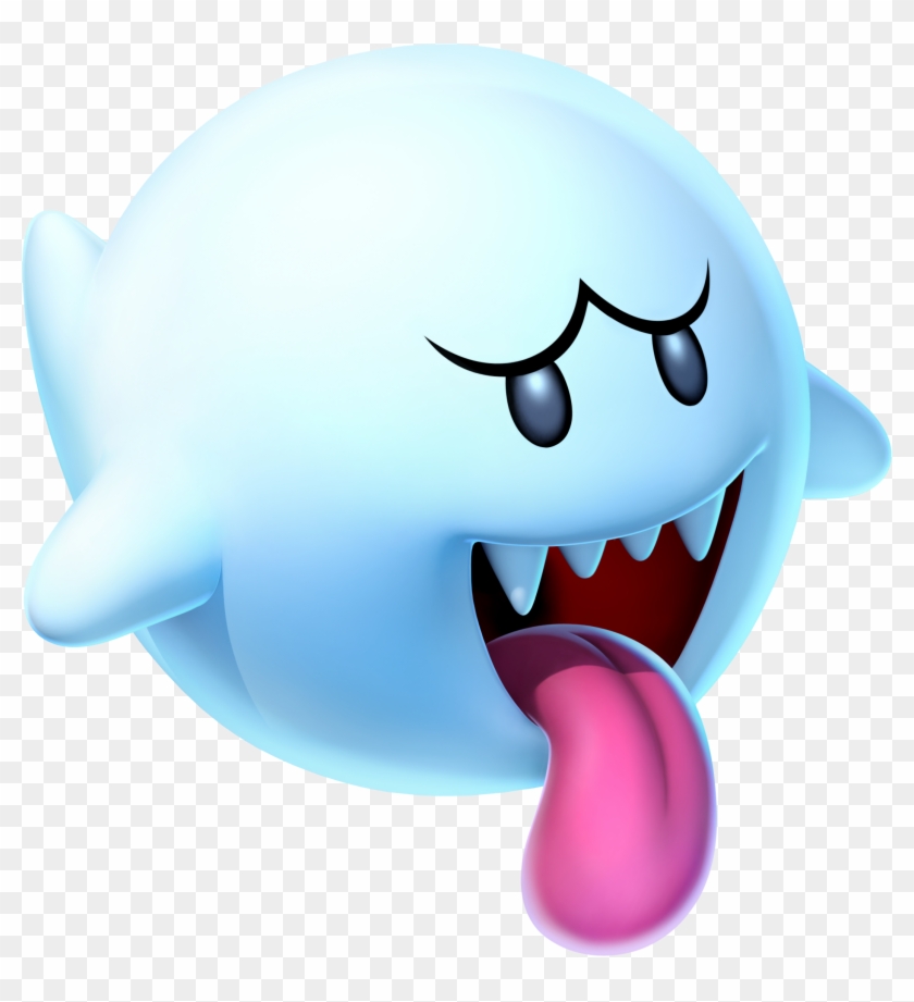 Mario Bros Clipart Enemy - Boo Mario #843511