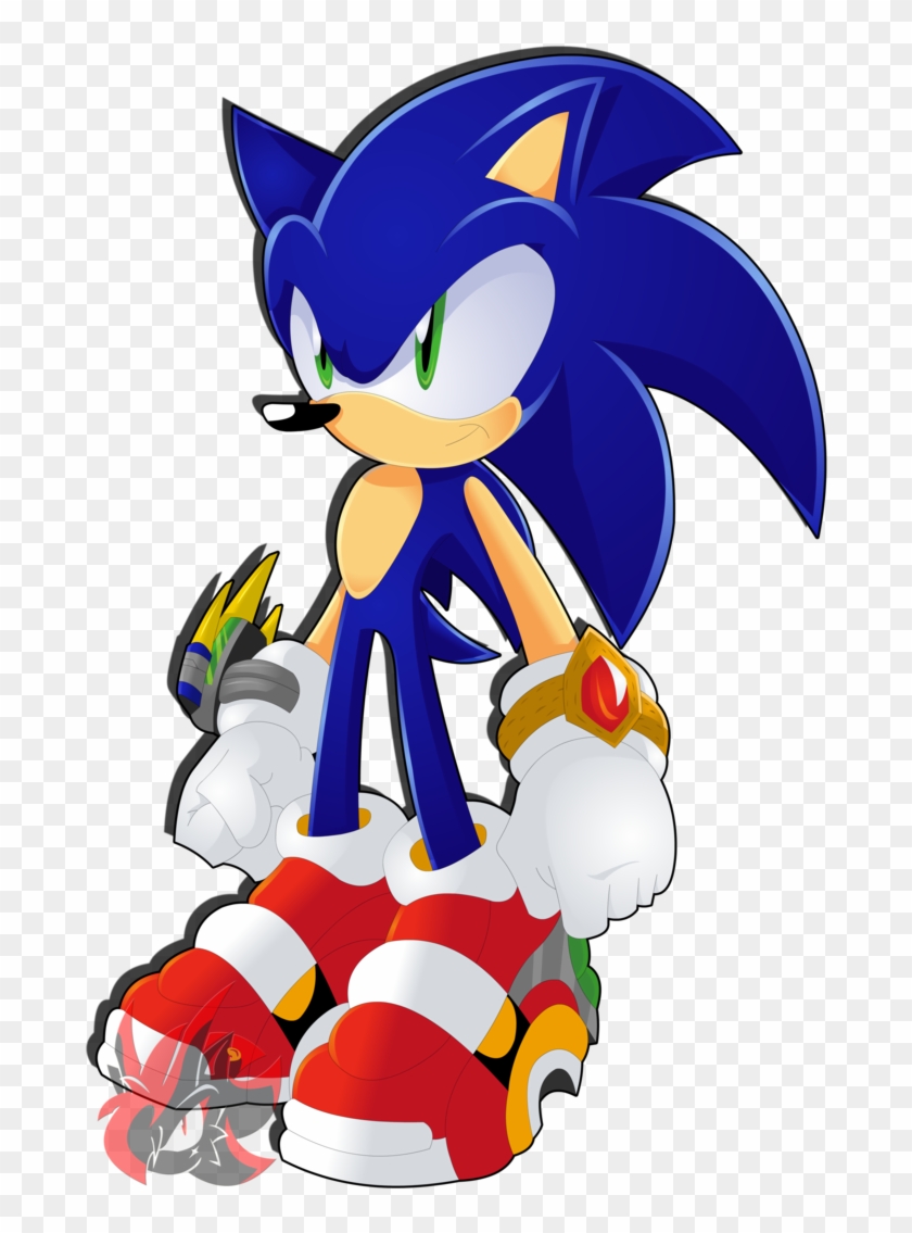 Demon Sonic The Hedgehog - Dibujos De Sonic Para Imprimir #845417