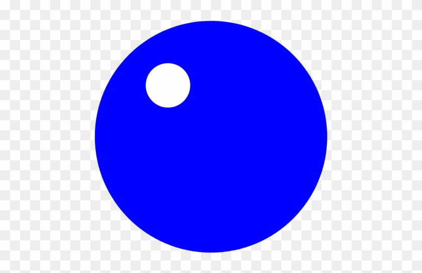 This Image Rendered As Png In Other Widths - White And Blue Circle #846100