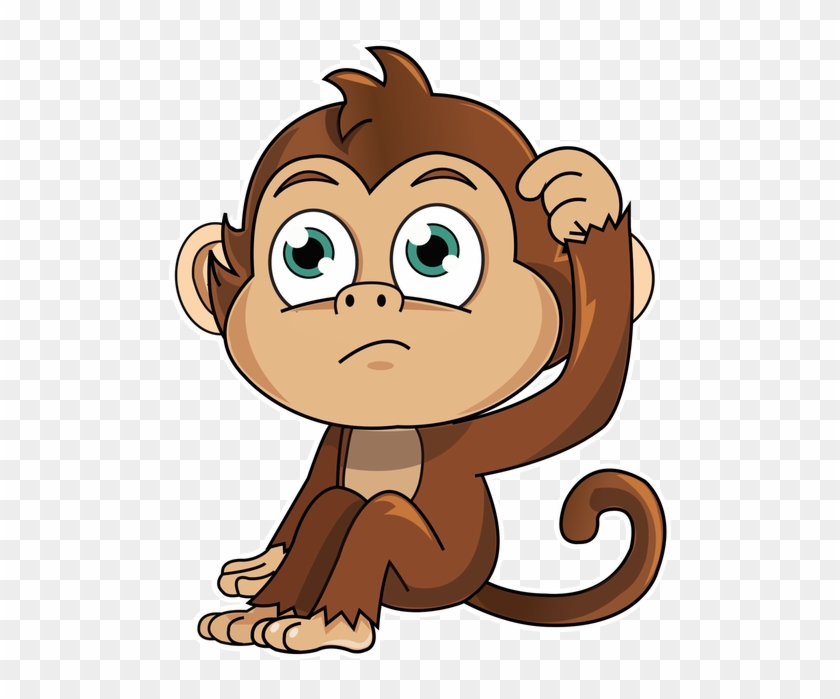 Cute Monkey Stickers Messages Sticker-6 - Sticker #846728