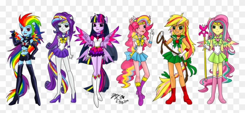 Eg As Sailor Warriors By Zakurarain - My Little Pony Warriors #846786