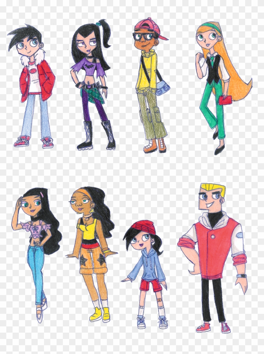 Redesigns Of The Danny Phantom Cast By Kuku88 - Cartoon - Free ...