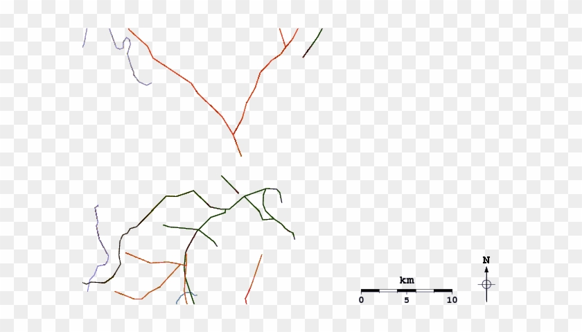 Roads And Rivers Around Bulli Beach - Diagram #846948