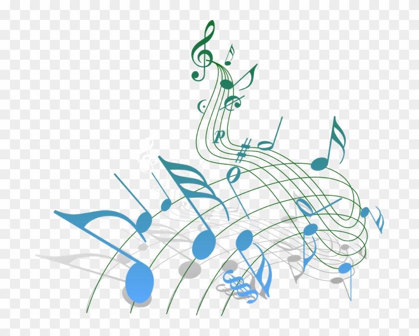 Free Music Note Clipart - Music Notes Shower Curtain #847089