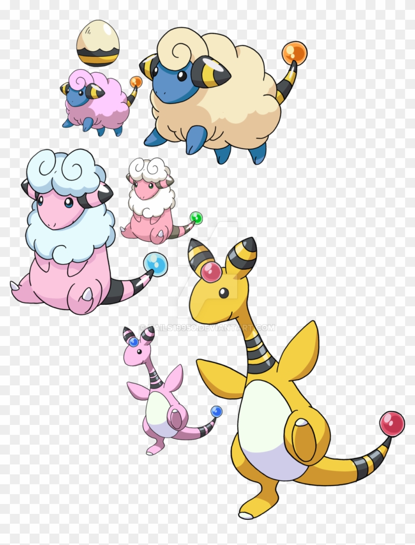 Shiny mareep evolution