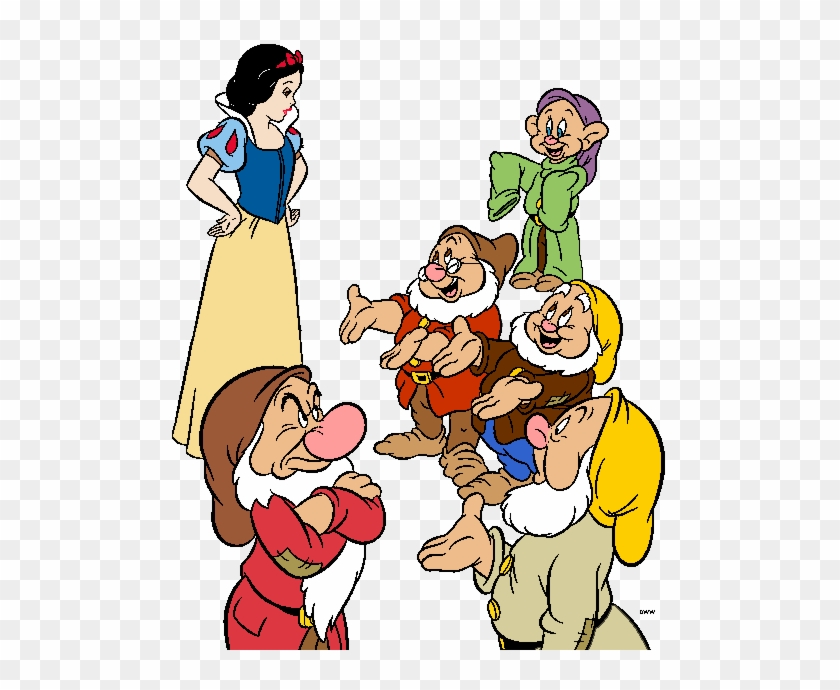 Snow White And The Seven Dwarfs Clip Art - Snow White And The Seven #848455