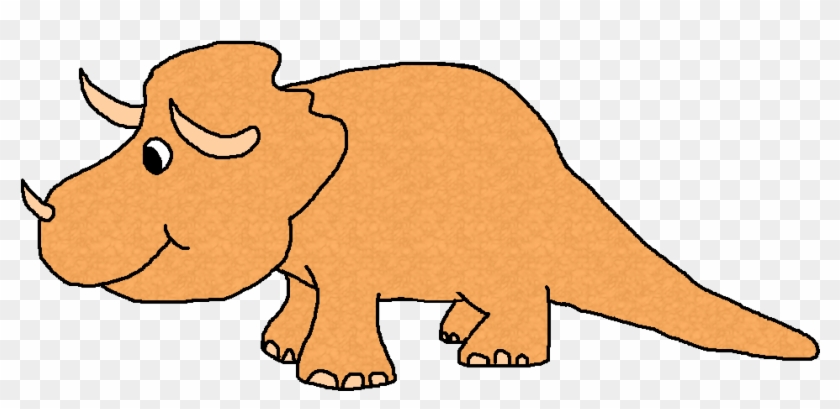 Dinosaur Clipart Orange Dinosaur - Dinosaur #848926