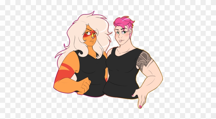 Zarya Overwatch Jasper Steven Universe Morningstarcosplay - Cartoon #849177