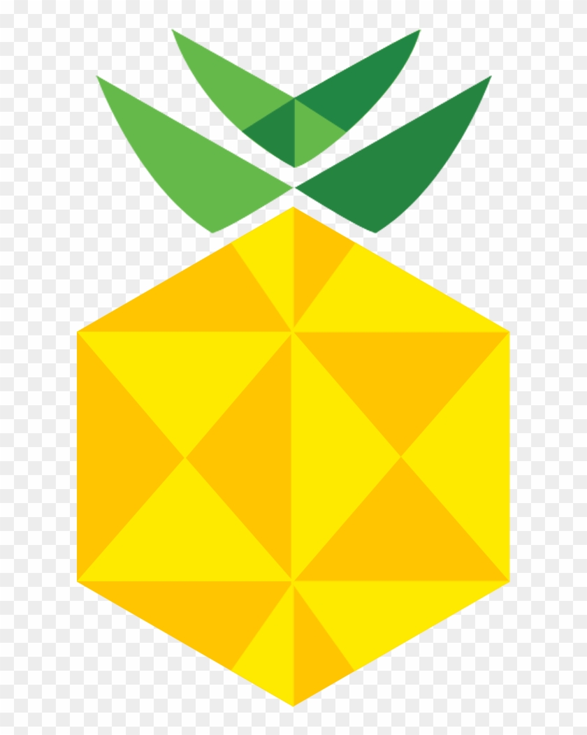 Pineapple Digital Art Pineapple Digital Art - Triangle #849681