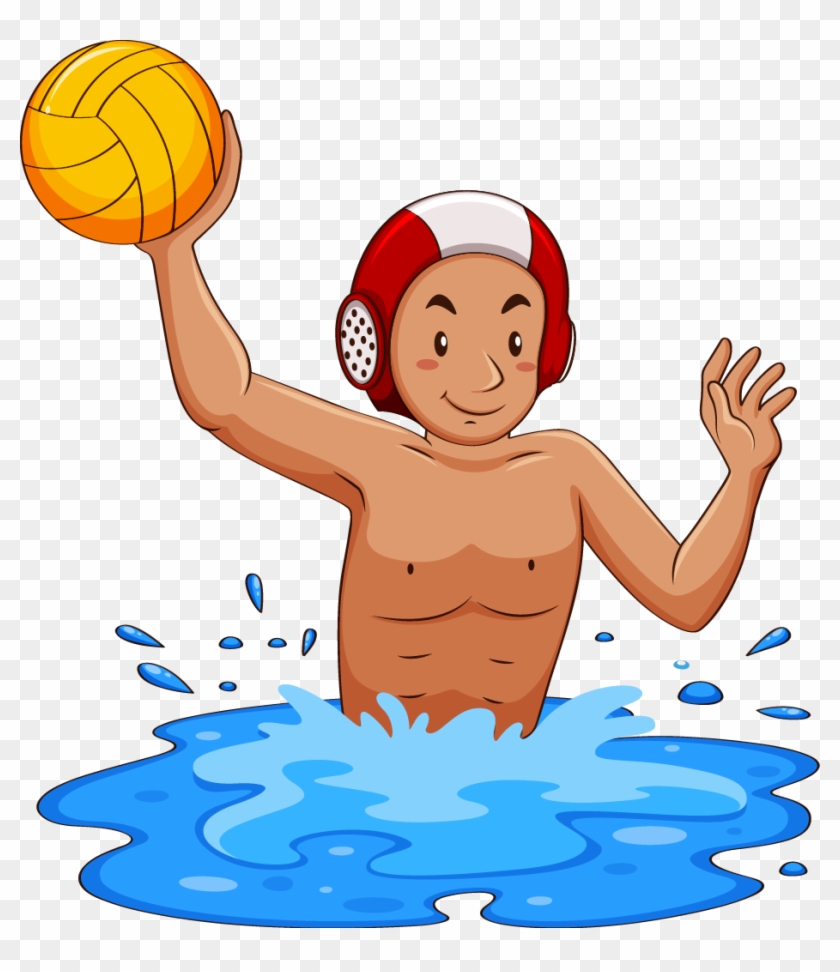 Water Polo Ball Clip Art - Water Polo Clipart #851214