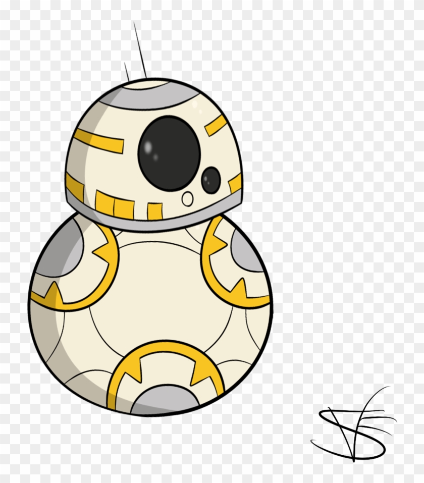 Bb8awakens - Bb8 Cartoon Drawing #851308