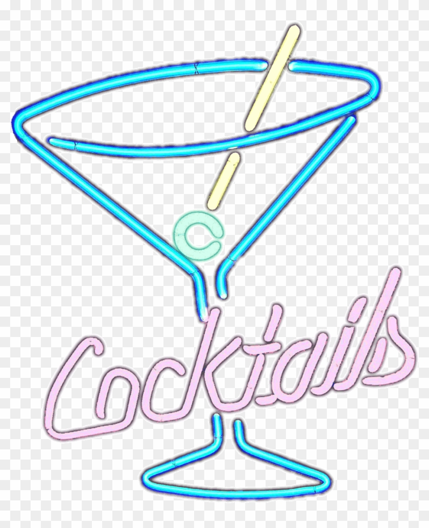 Exotic Summer Cocktail Png Clipart Pictureu200b - Neon Sign Png #851729