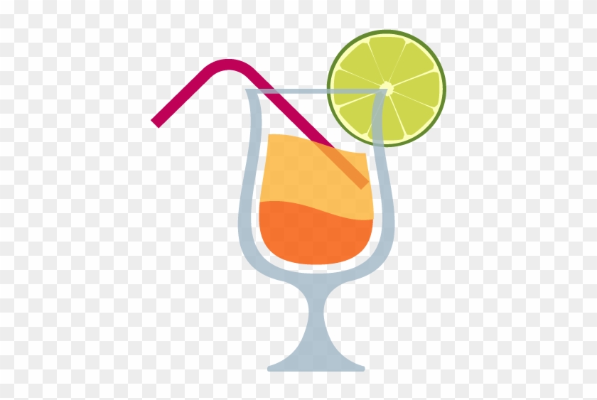 Beverage Clipart Tropical Drink - Emoji Juice #851770