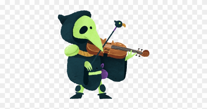 Violin Clip Art - Plague Knight #853910