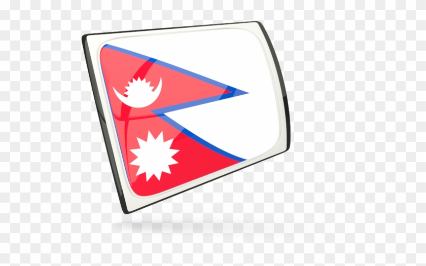 Illustration Of Flag Of Nepal - Emblem #855017