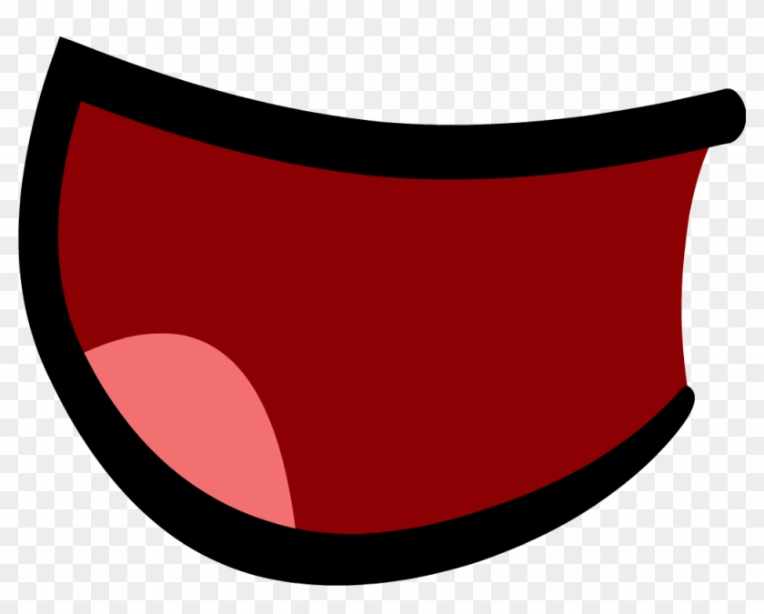 Open Mouth Going Into O Mouth Happy 2 - Bfdi Mouth Smile #858186